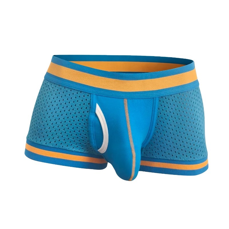 Boxer Shorts Modal - Men Mesh Breathable Boxer Briefs U