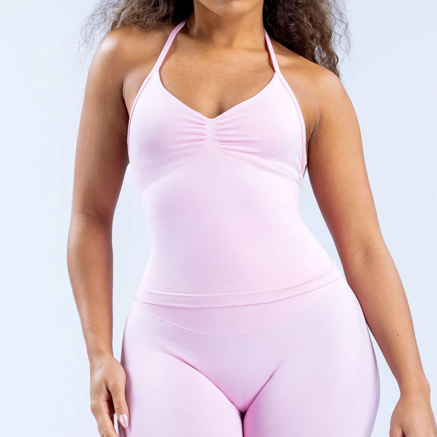 Women's Halter Neck Yoga Tank  - огляд і ціна Suspender Tank Top