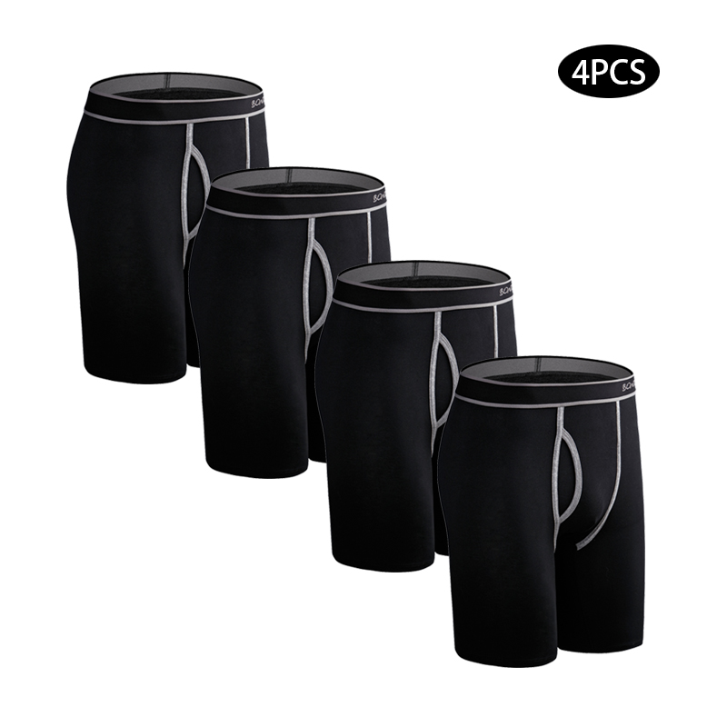 4pcs Long Cotton Underwear Man - огляд і ціна Boxer Shorts Modal