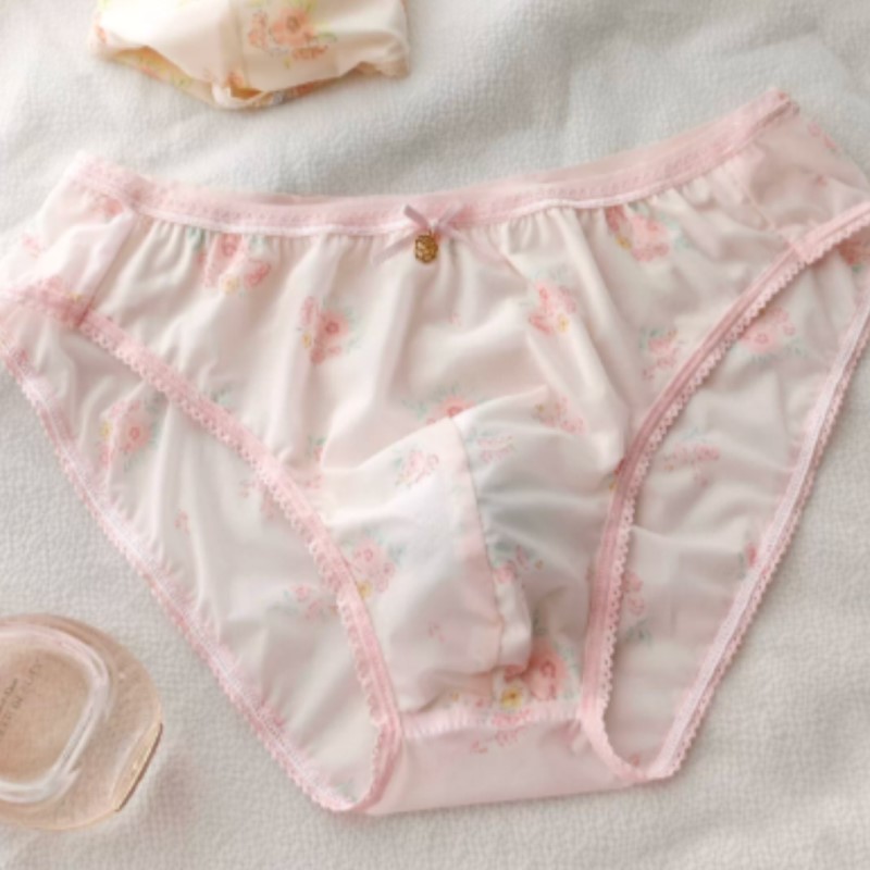 Japanese New Sweet Floral Bow  - огляд і ціна Boxer Shorts Modal