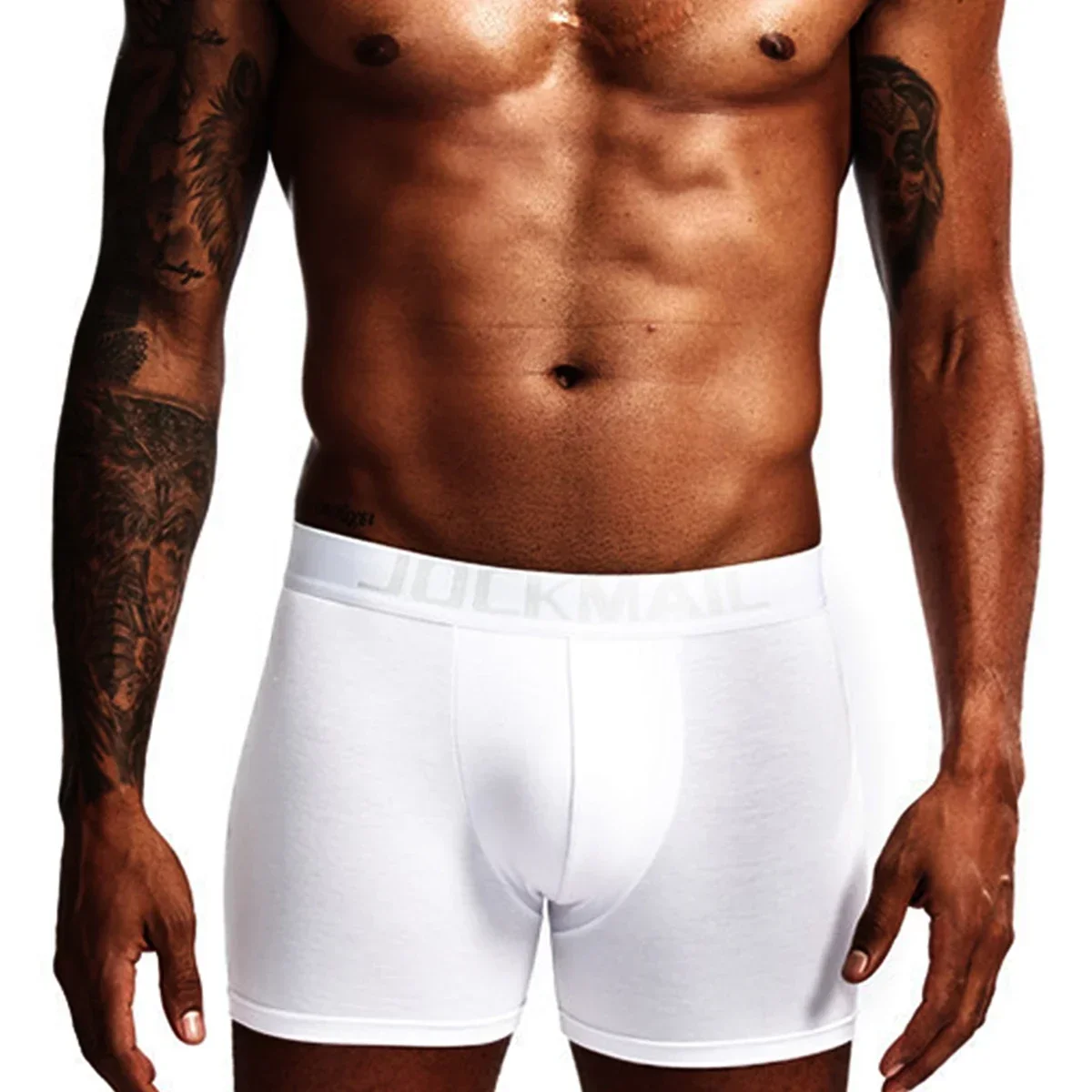 Men Comfortable Cotton Butt Li - огляд і ціна Boxer Brief Pack Cotton