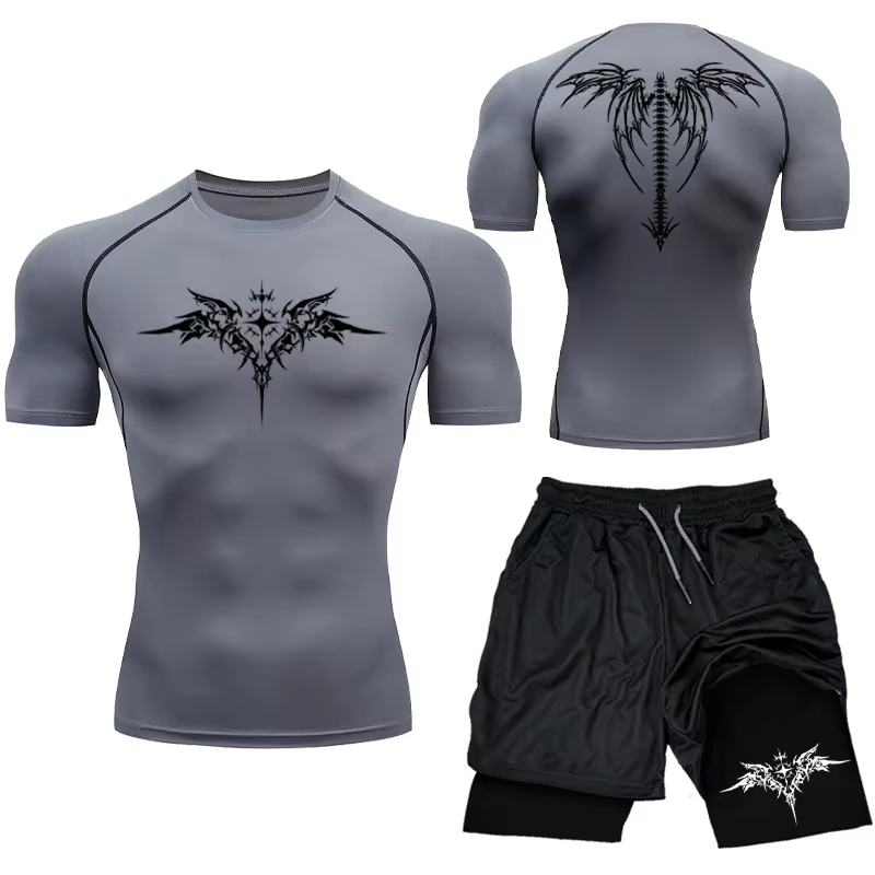 New Men's MMA Compression Athl - огляд і ціна Compression Shorts Athletes