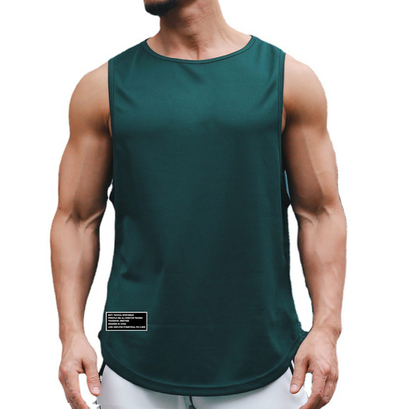 Men Gym Singlets Bodybuilding  - огляд і ціна Sleeveless Undershirt
